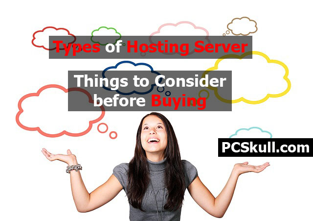 Types of Hosting Server