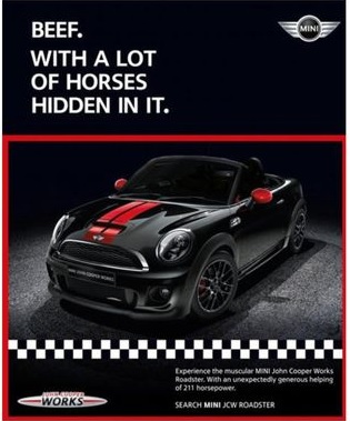 Newsjacking Beef. With a lot of horses hidden in it