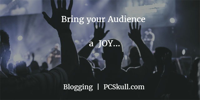 bring Target Audience with blogging