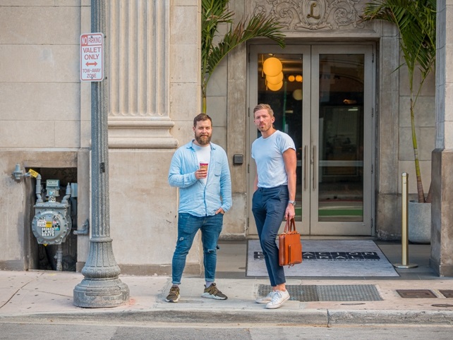 Social App Friendspire cofounders